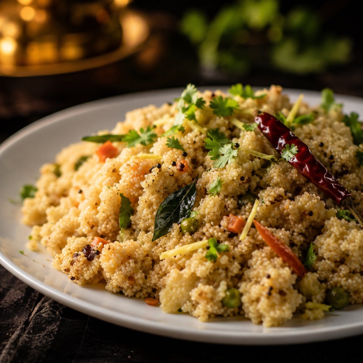 Millets upma – breakfast – 9g protein
